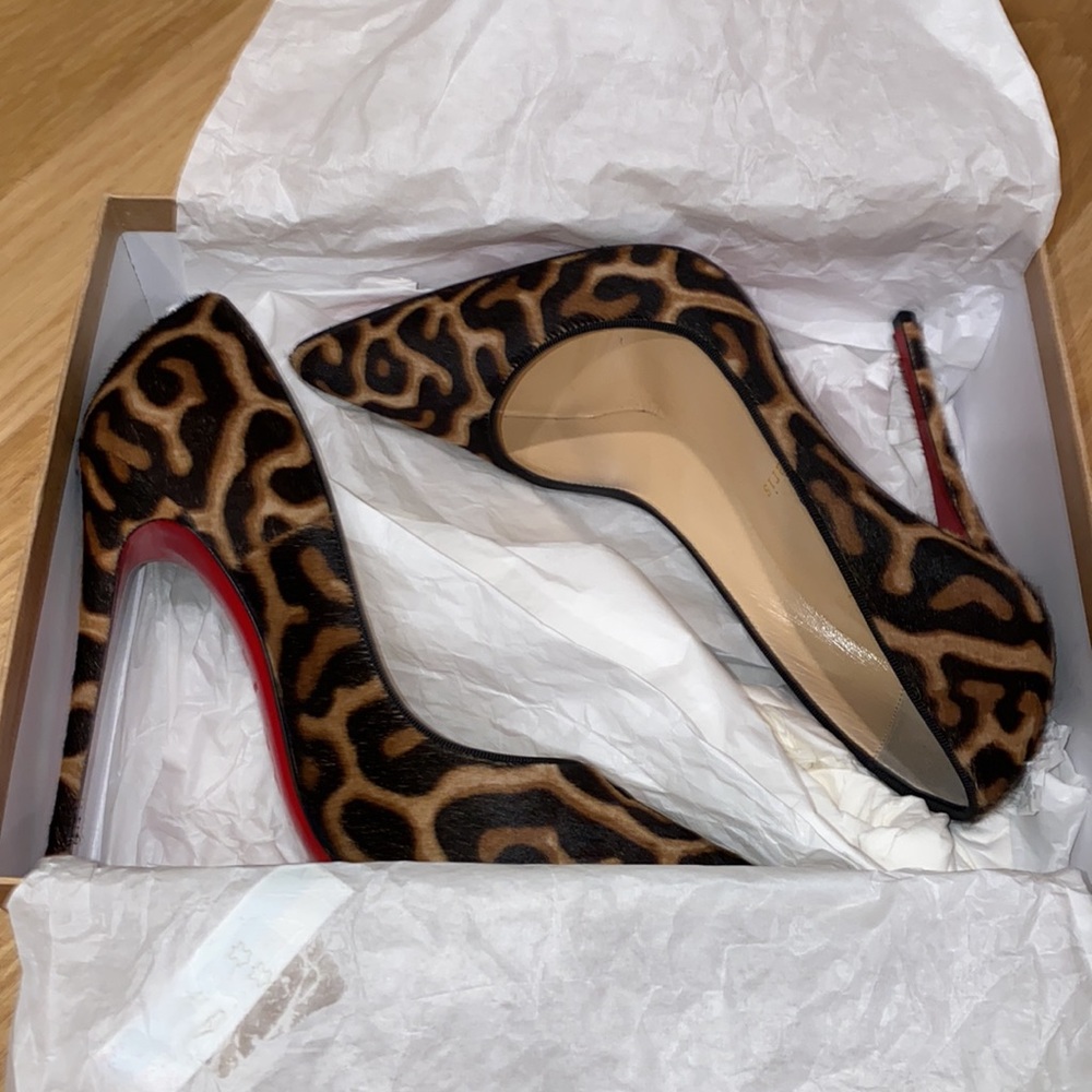 Christian Louboutin So Kate 120 Pony Miaou Pumps - Picture 11 of 11